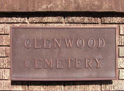 Glenwood Cemetery Sign
