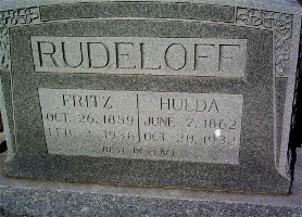 Fritz and Hulda Rudeloff