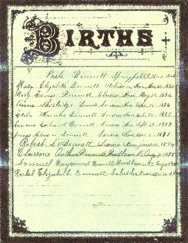 Perle Bennett Bible Page