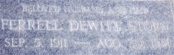 Ferrell DeWitt Story