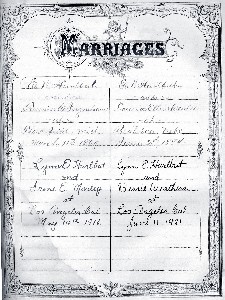 EW Hurlbut Bible Marriages