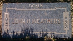 John Harding Weathers